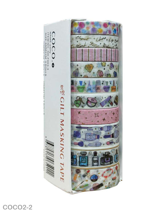 Washi Tape – Set of 10 tapes