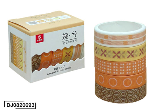 Washi Tape – Set of 5 tapes-DJ08-693