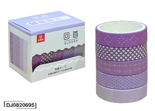 Washi Tape – Set of 5 tapes-DJ08-695