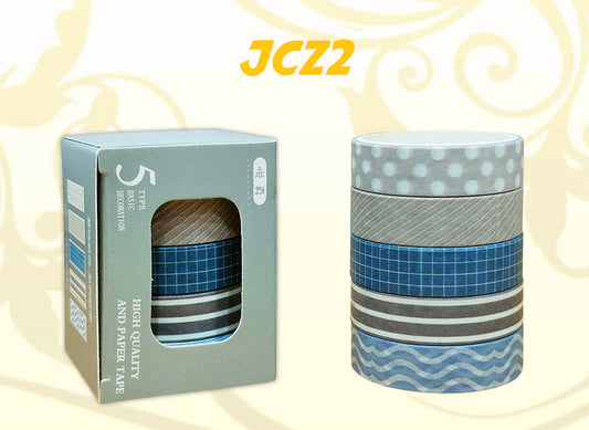 Washi Tape – Set of 5 tapes-JCZ-S2