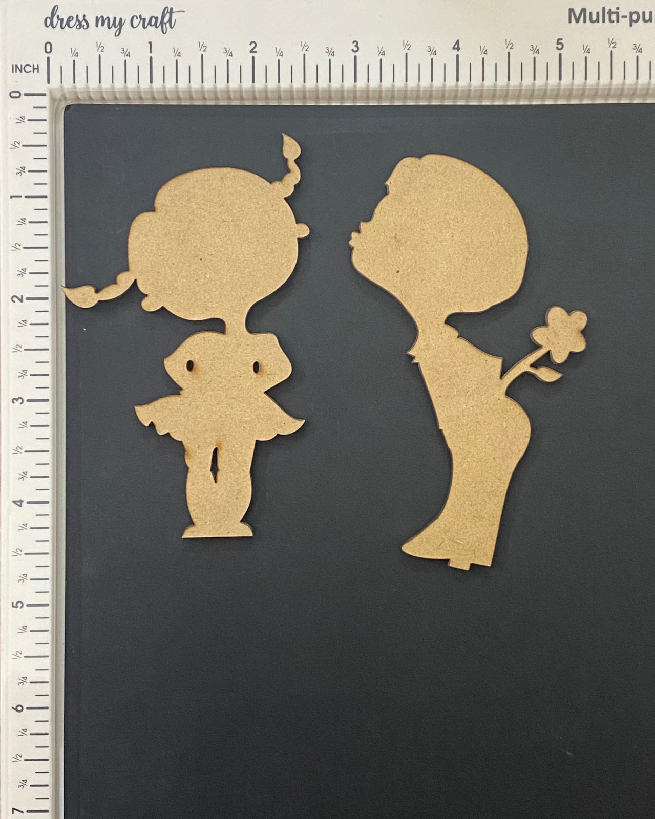 Mdf Cutout Couple-1 pair