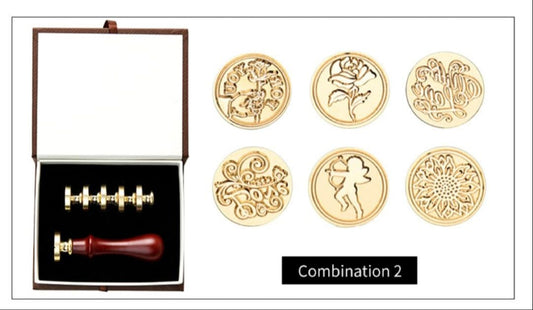 Wax Seal Stamp Set- 6 stamps– Combo 2