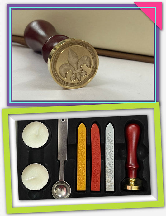 Wax Seal Stamp Set- design A21