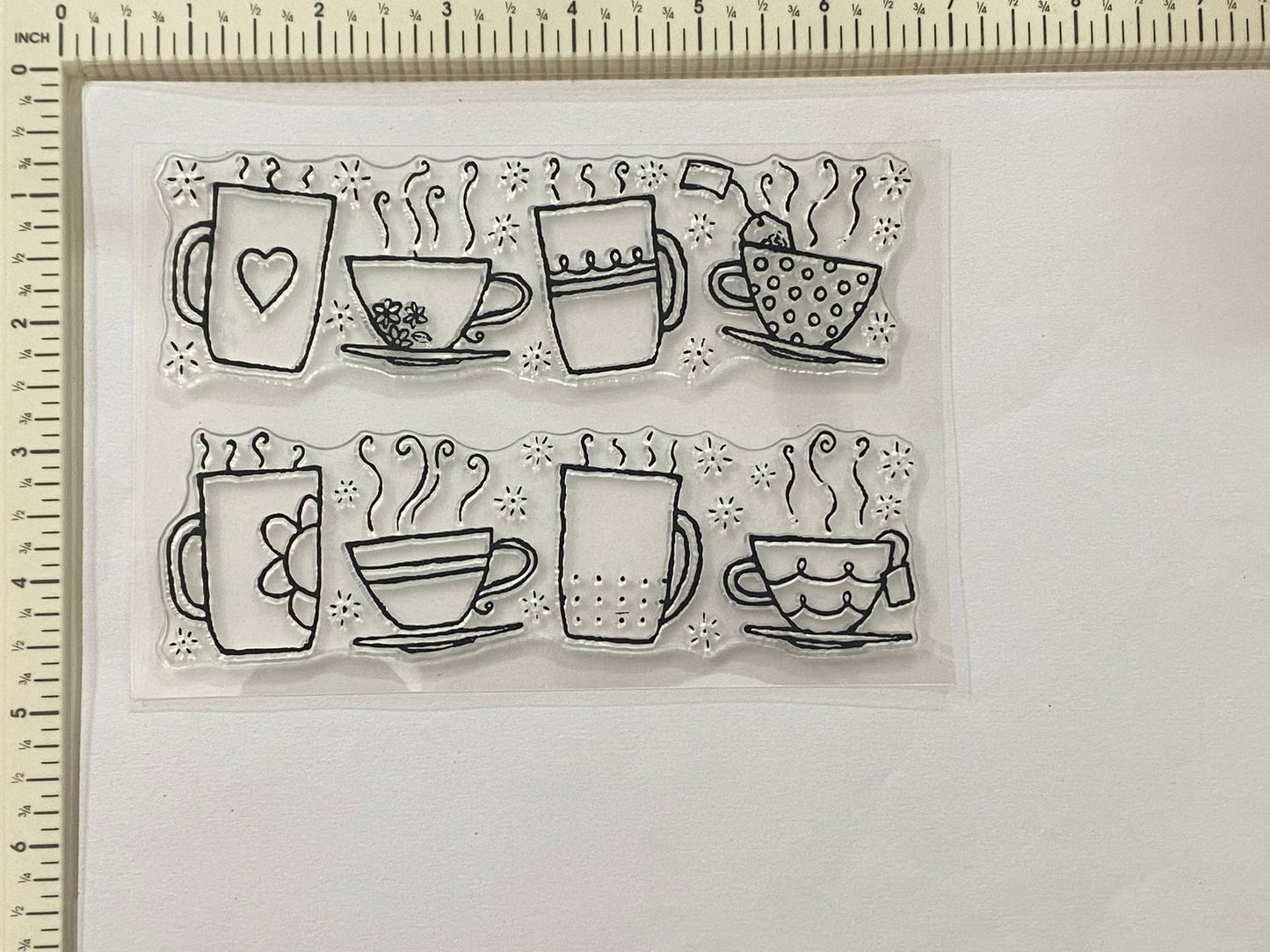 Clear Rubber Stamp- CS-10