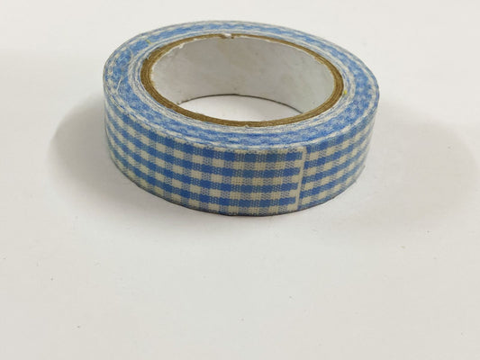 Fabric Tape D 2 Check blue