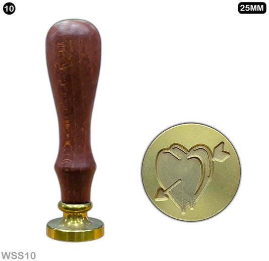 Wax Seal Stamp -Design -112 Hearts