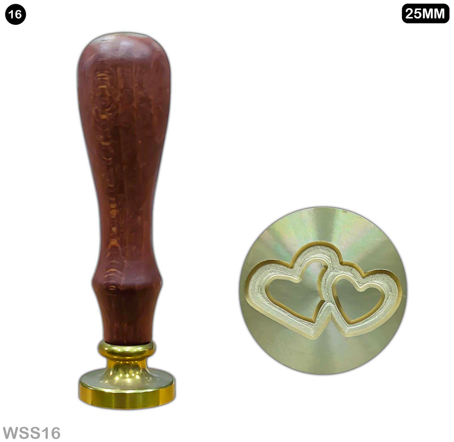 Wax Seal Stamp – D -113 Heart