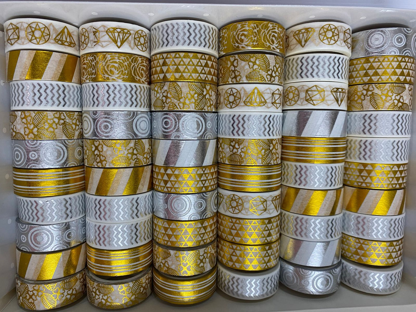 Combo – Gold Washi tapes- 60 pieces