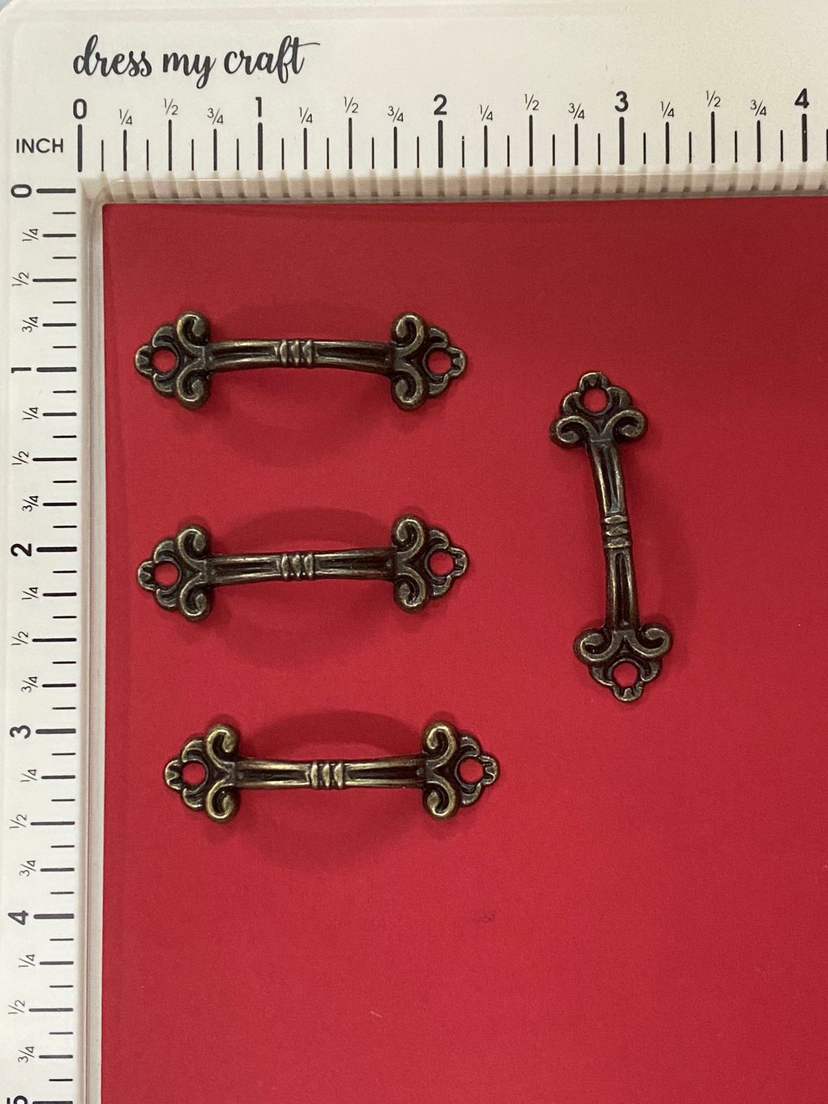 Metal Handles- 4 Pieces