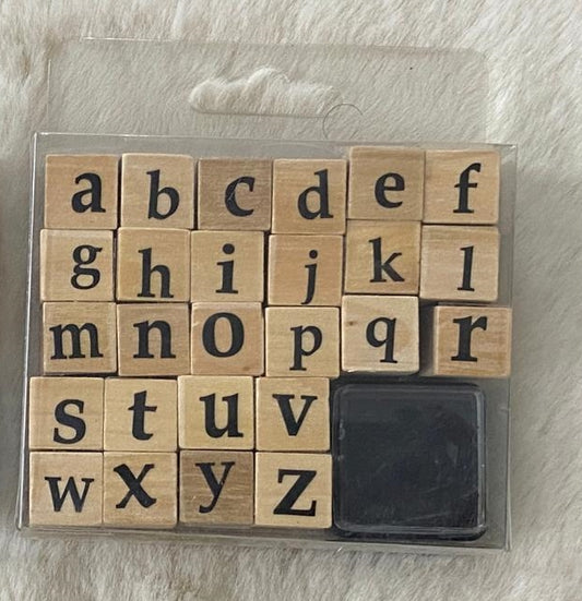 Alphabet Stamp – Lower Case