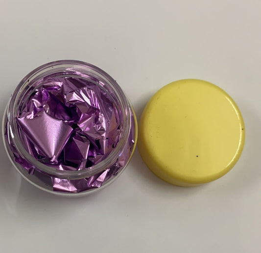 Gliding Foil Flakes- shade – light purple