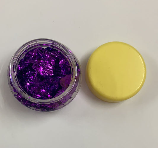 Gliding Foil Flakes- shade – purple