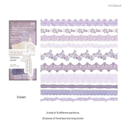 Lace Paper Cutout – YXTZB445 – Violet