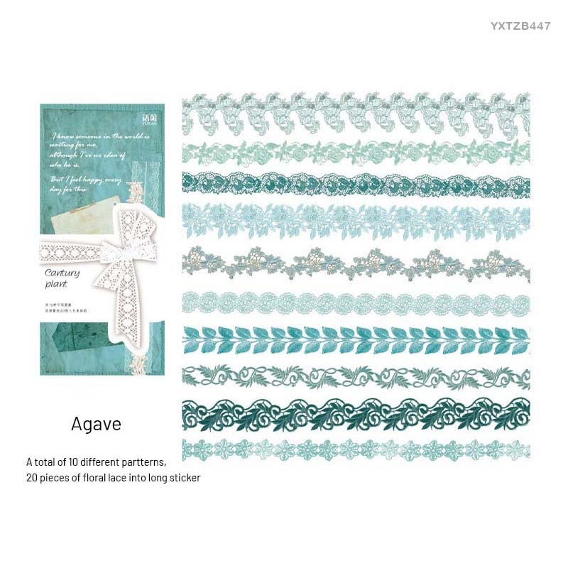 Lace Paper Cutout – YXTZB447 Agave