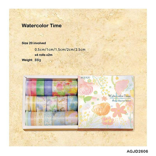 Washi Tape Set – 2606 – Watercolor Time