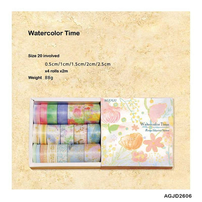 Washi Tape Set – 2606 – Watercolor Time