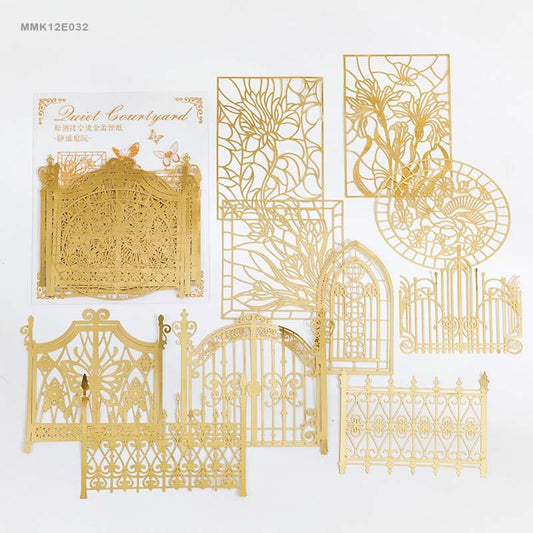 Shiny Golden Cutout – MMK12E032 – Courtyard