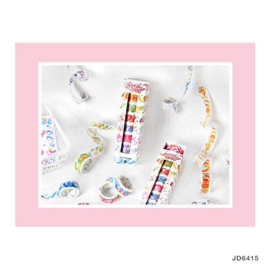 Washi Tape Set – JD6415 – Colorful Ribbon