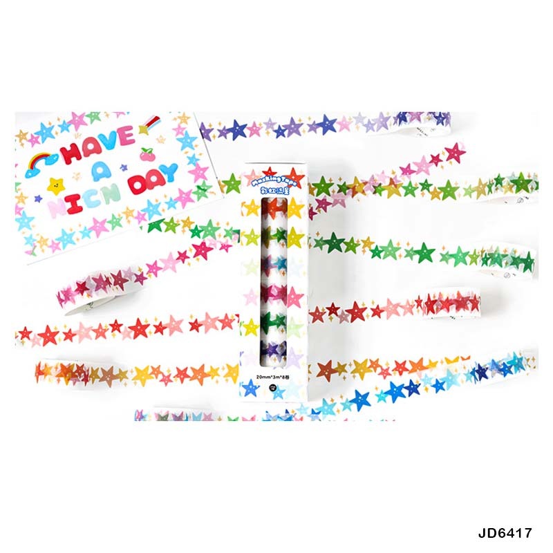 Washi Tape Set – JD6417 – Rainbow Meteor