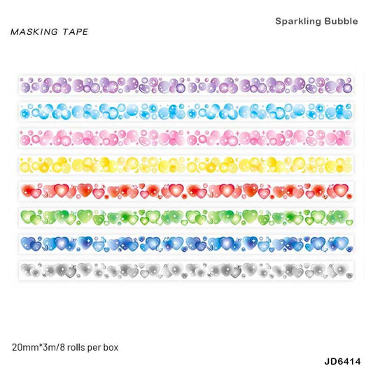 Washi Tape Set – JD6414 – Sparkling Bubble
