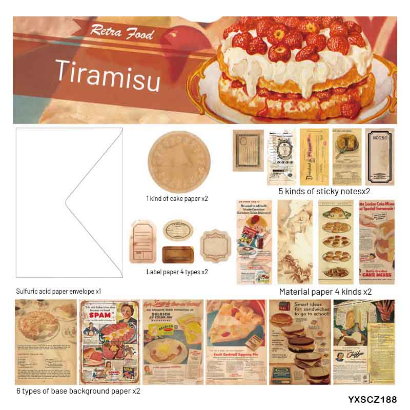 Paper Cutout – YXSCZ188 – Tiramisu