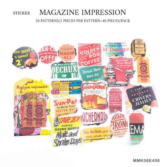 Paper Cutout – MMK06E458 – Magazine Impression