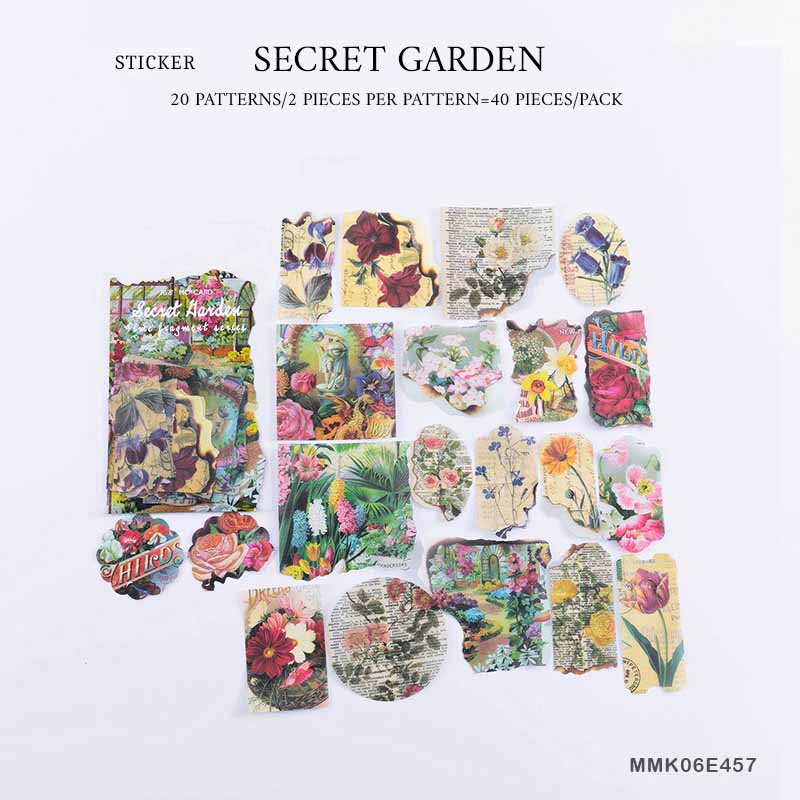 Paper Cutout – MMK06E457 – Secret Garden