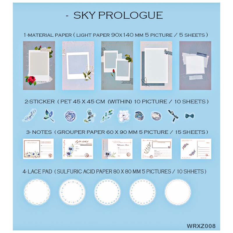 Paper Cutout – Sky Prologue – WRXZ008