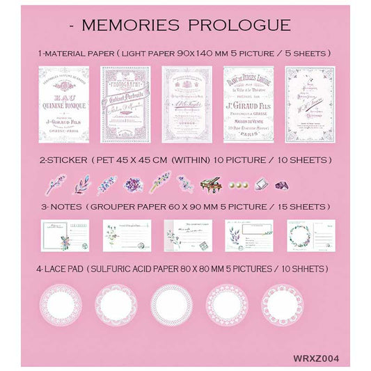 Paper Cutout – Memories Prologue – WRXZ004