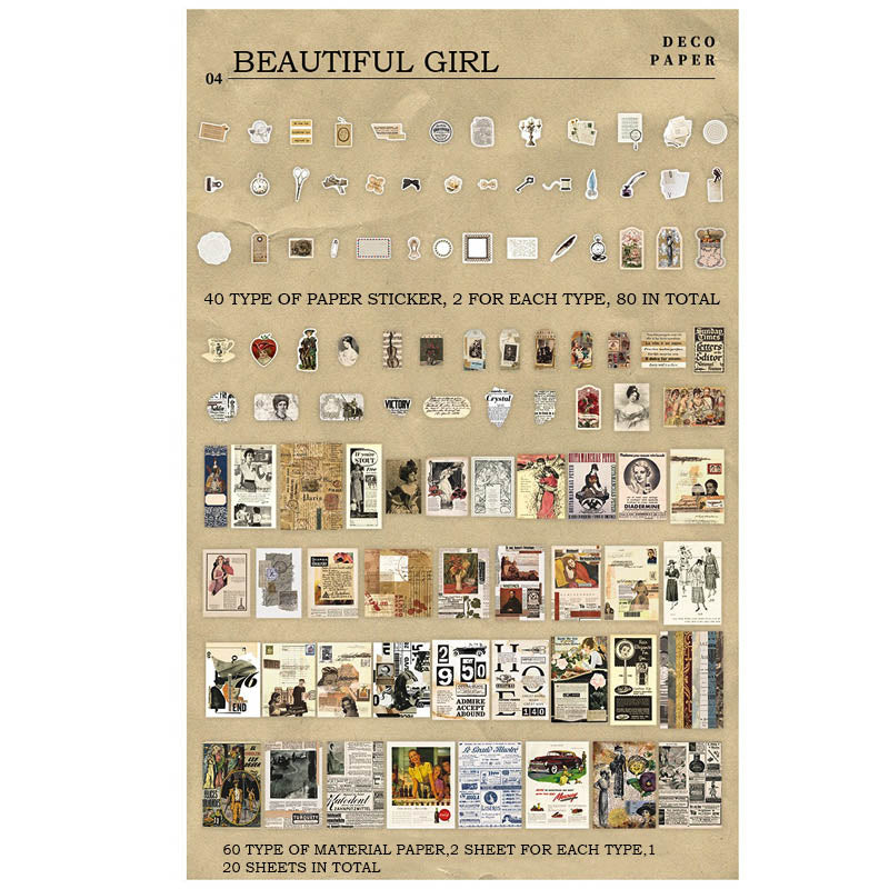 Paper Cutout – SCB-6354 – Beautiful Girl