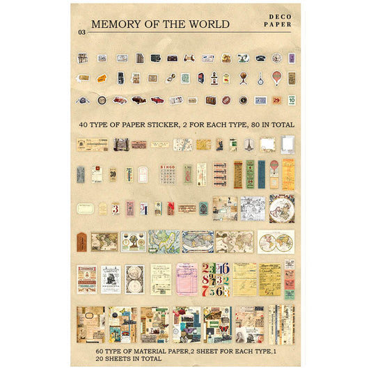 Paper Cutout – SCB-6352 – Memory Of the World