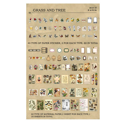 Paper Cutout – SCB-6355 – Grass And Tree