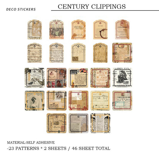 Paper Cutout – CENTURY CLIPPINGS- TZB-3223