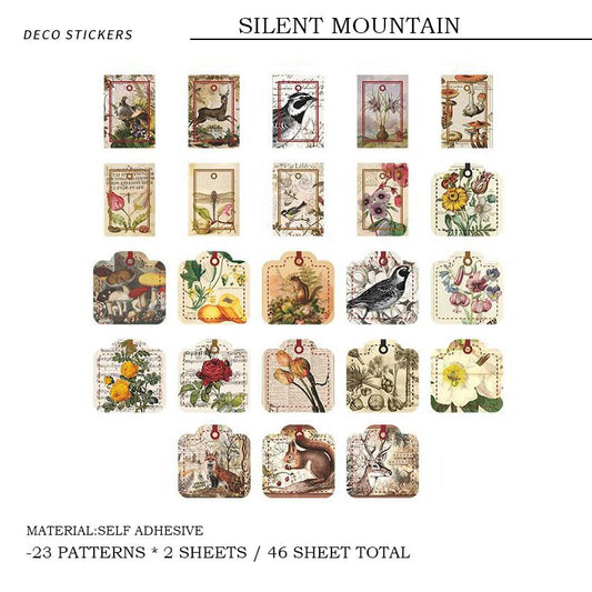 Paper Cutout – Silent Mountain, TZB3225