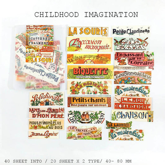 Paper Cutout – CHILDHOOD IMAGINATION-MMK06F012