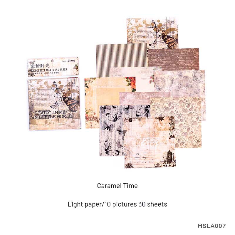 Paper Cutout – Caramel Time – HSLA007