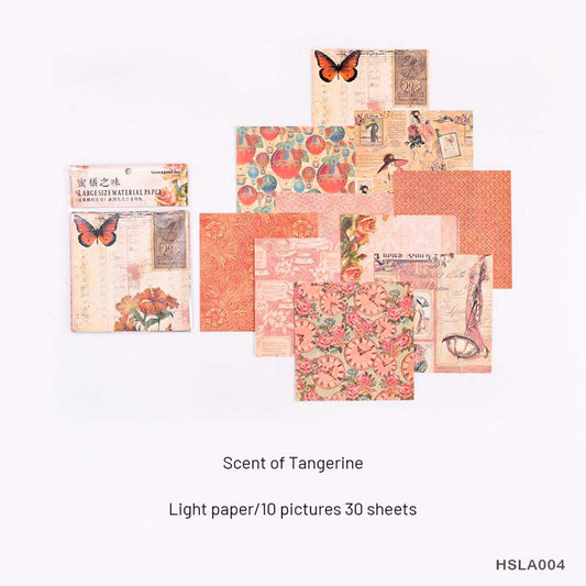 Paper Cutout – Scent Of Tangerine – HSLA004