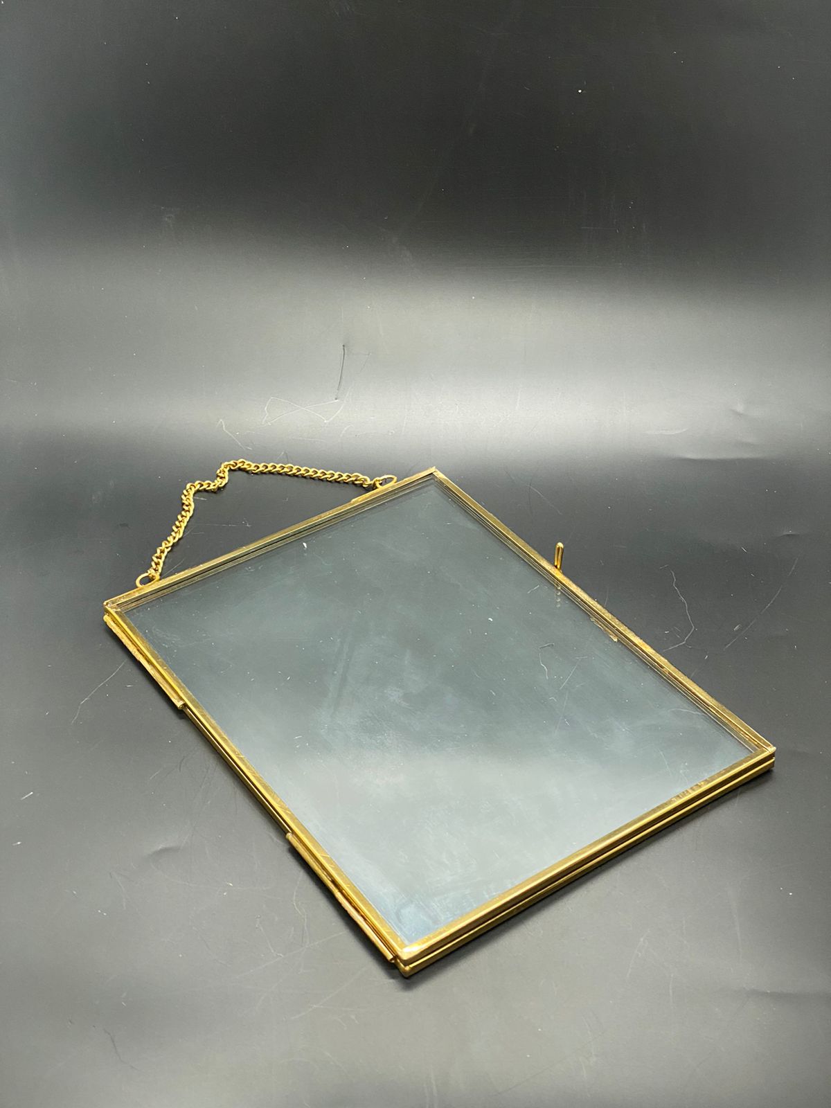 Vintage Glass Frame – 8 x 6 inch- FREE SHIPPING