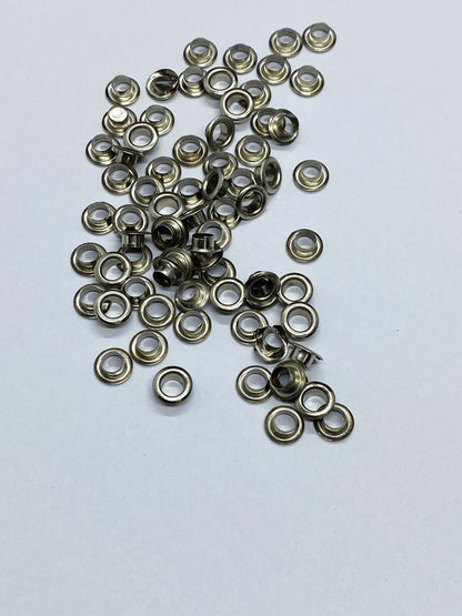 Eyelets- 100 Pieces – Silver Color