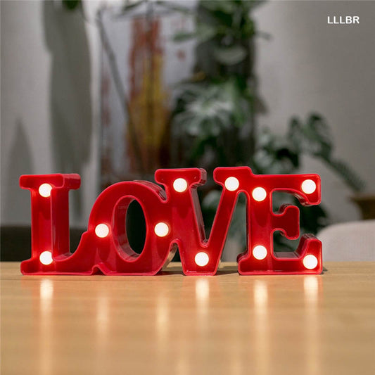 Love Led Light Box – Red