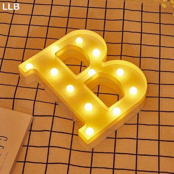 Led Alphabet – B