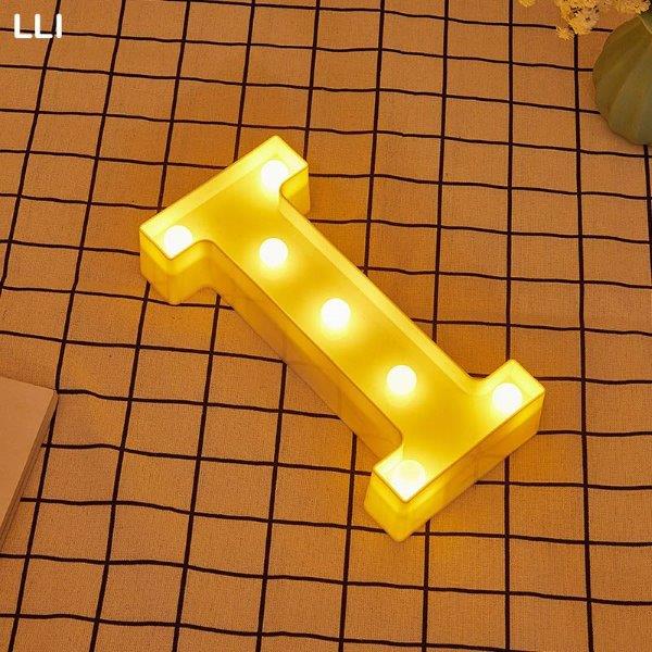 Led Alphabet – I