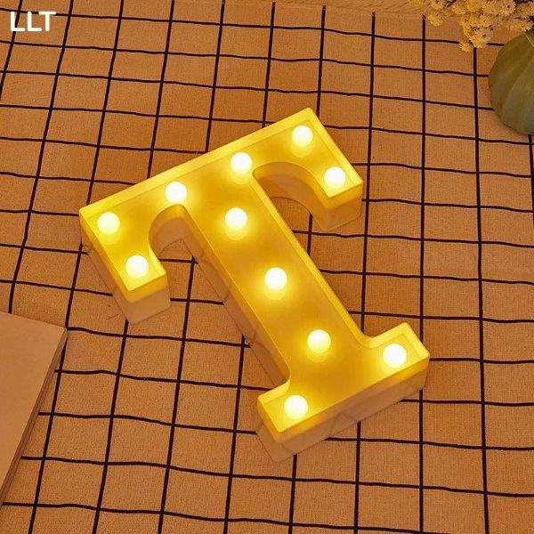 Led Alphabet – T