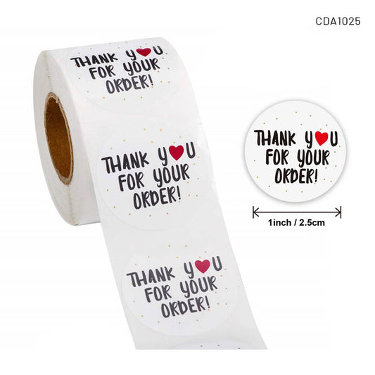 Thank you- Sticker Roll – CDA10
