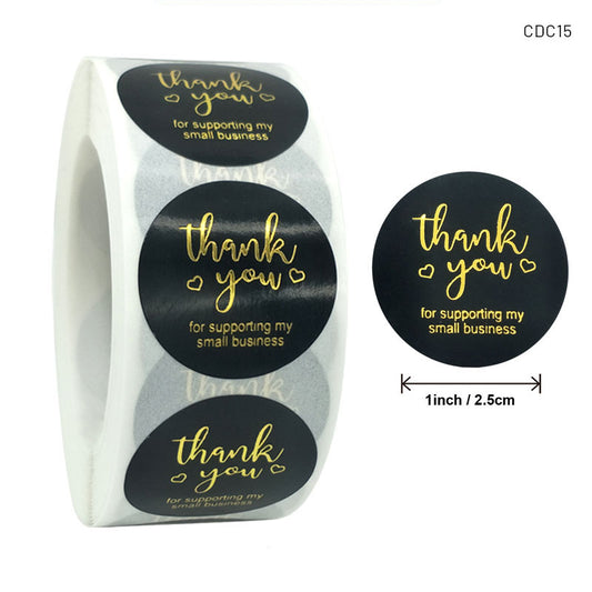 Thank You – Sticker Roll – CDC15