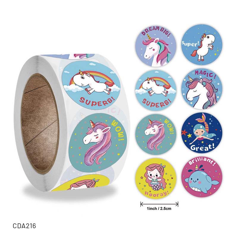 UNICORN – Sticker Roll – CDA216