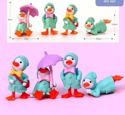 Duck Miniature- 4 pieces per set, design 330