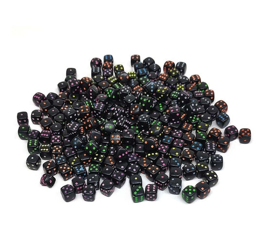 Dice Beads- 25 gm – Black , design -6
