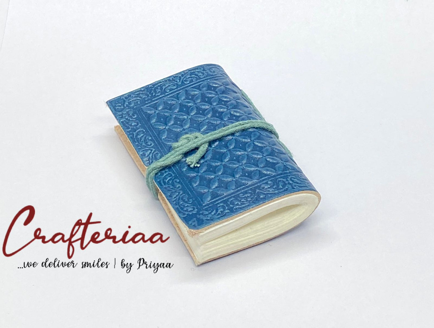 Vintage Mini Journal Diary – Blue