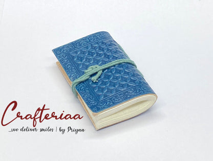 Vintage Mini Journal Diary – Blue